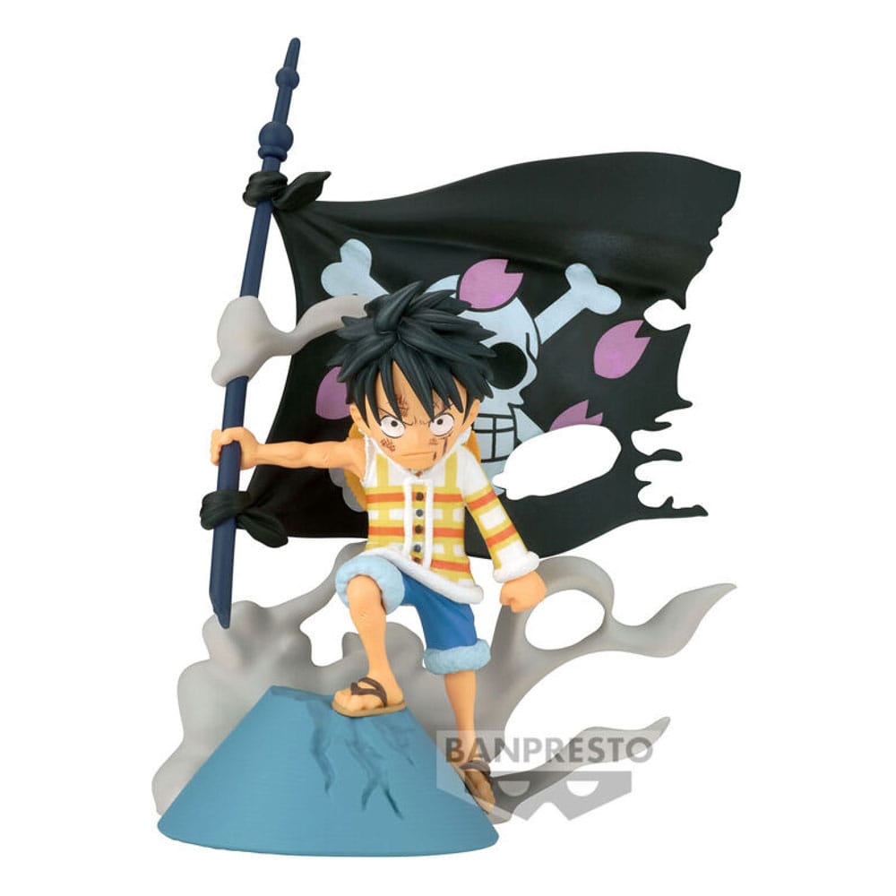 One Piece: WCF Log Stories - Monkey.D.Luffy Figure Image