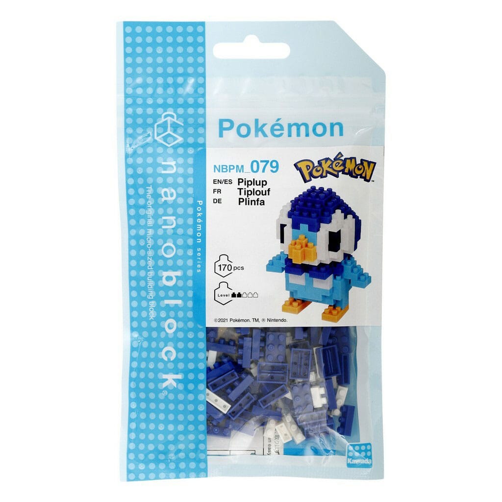 Pokemon: Piplup Nanoblock Image