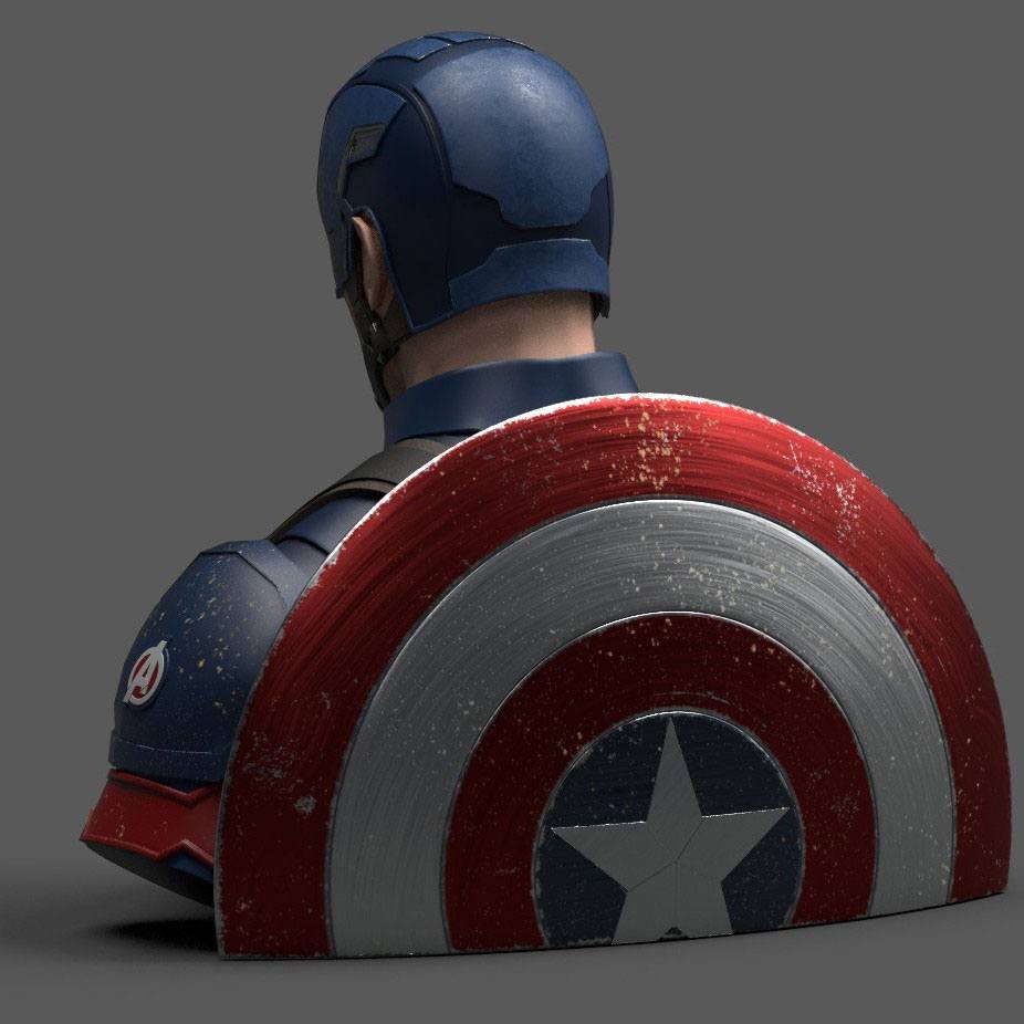 Avengers Endgame Spardose Captain America 20 cm Image 3