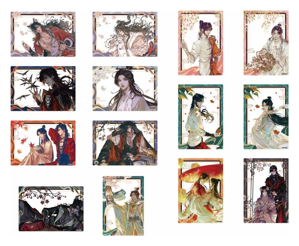 Heaven Official's Blessing Acryl Klarsichtkarten Manhua Clear Shadows Series Blind Box Display (12) Image 3