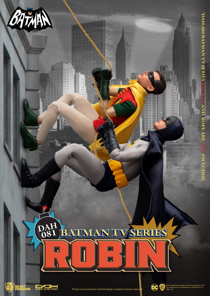DC Comics Dynamic 8ction Heroes Actionfigur 1/9 Batman TV Series Robin 24 cm Image 10
