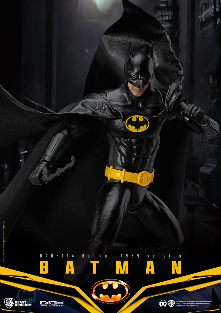 DC Comics Dynamic 8ction Heroes Actionfigur 1/9 Batman 1989 Ver. 21 cm Image 4