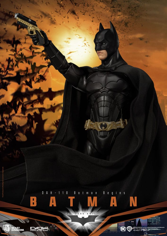 DC Comics Dynamic 8ction Heroes Actionfigur 1/9 Batman (Batman Begins) 21 cm Image 4
