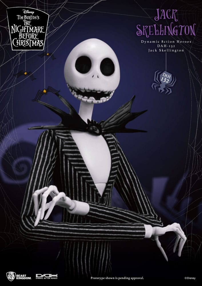 Nightmare before Christmas 8ction Heroes Actionfigur 1/9 Jack 21 cm Image 3