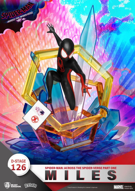 Marvel D-Stage PVC Diorama Spider-Man: Across the Spider-Verse Part One-Miles 15 cm Image 2
