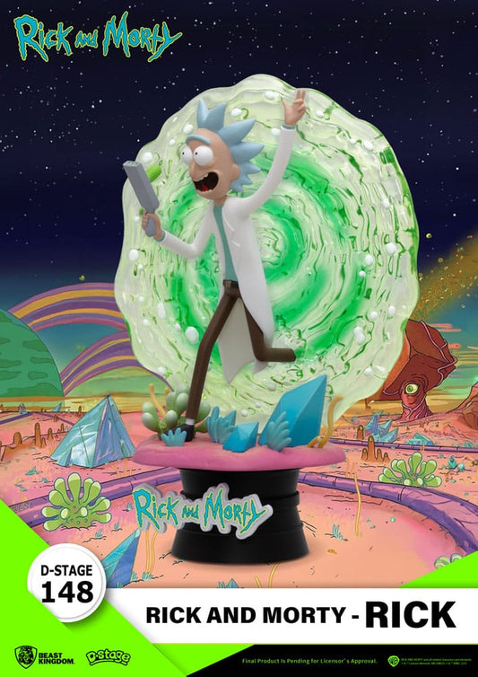Rick & Morty D-Stage PVC Diorama Rick 14 cm Image 2