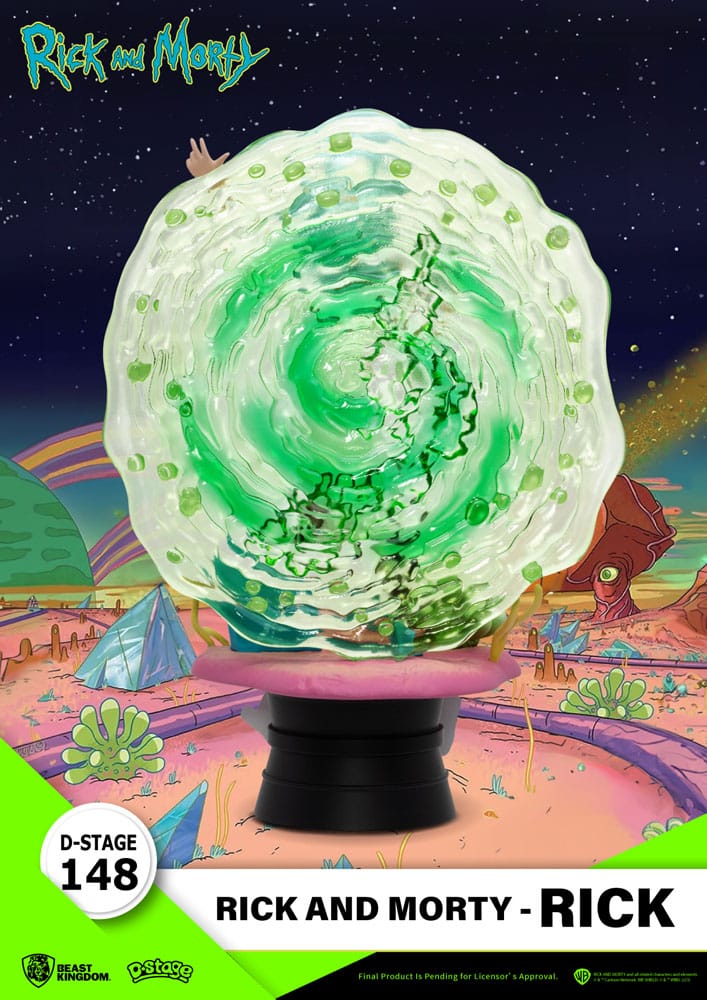 Rick & Morty D-Stage PVC Diorama Rick 14 cm Image 4