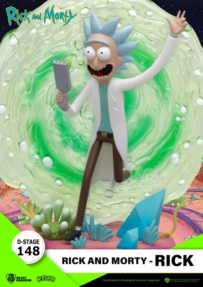 Rick & Morty D-Stage PVC Diorama Rick 14 cm Image 5