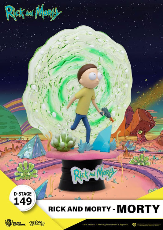 Rick & Morty D-Stage PVC Diorama Morty 14 cm Image 2