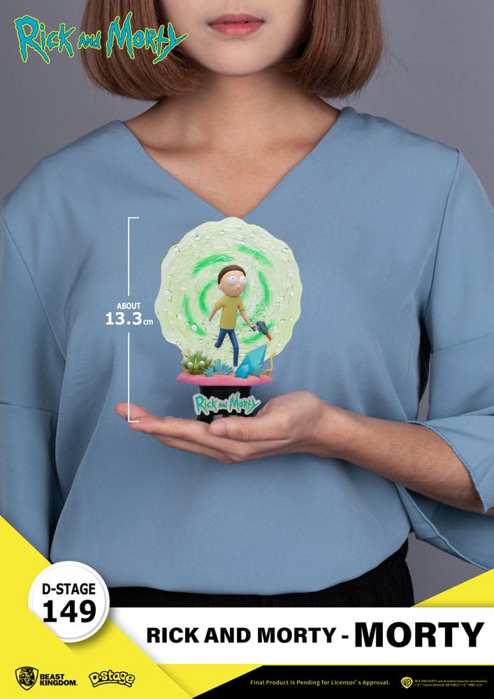Rick & Morty D-Stage PVC Diorama Morty 14 cm Image 7