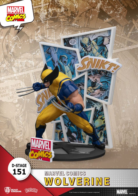 Marvel D-Stage PVC Diorama Wolverine 16 cm Image 2