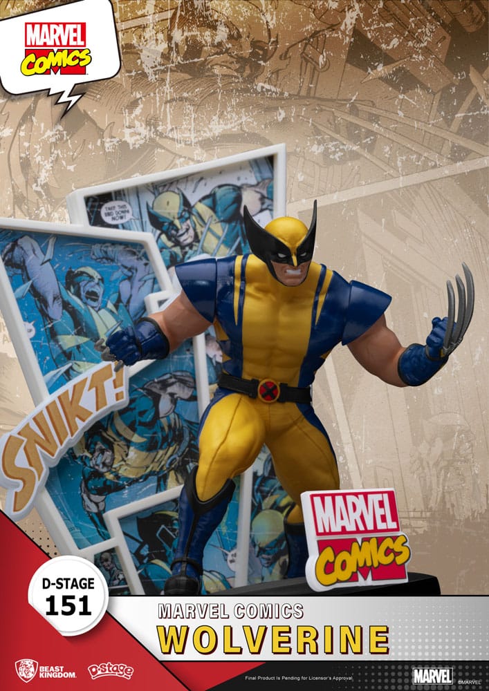 Marvel D-Stage PVC Diorama Wolverine 16 cm Image 4