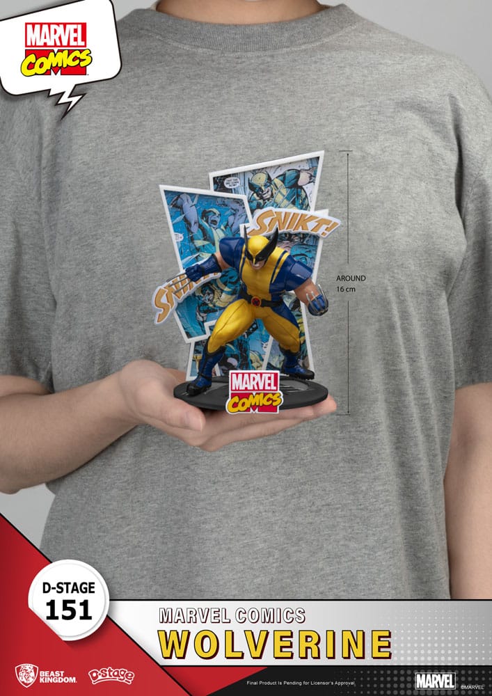 Marvel D-Stage PVC Diorama Wolverine 16 cm Image 7