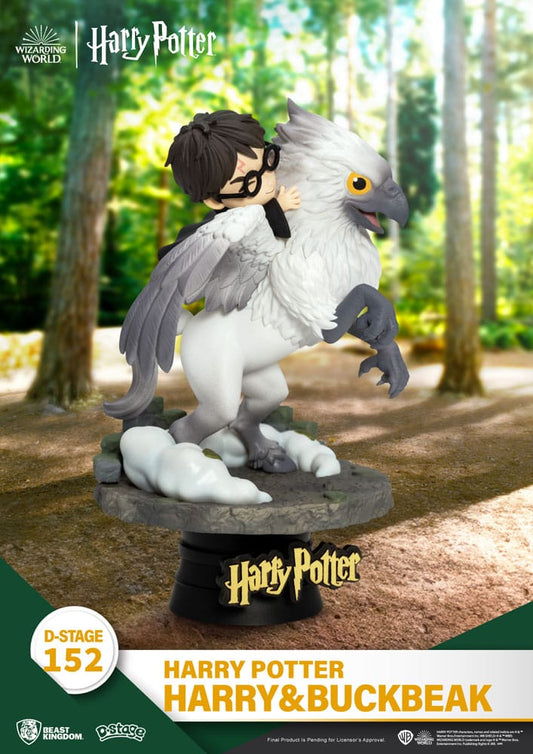 Harry Potter D-Stage PVC Diorama Harry & Buckbeak 16 cm Image 2