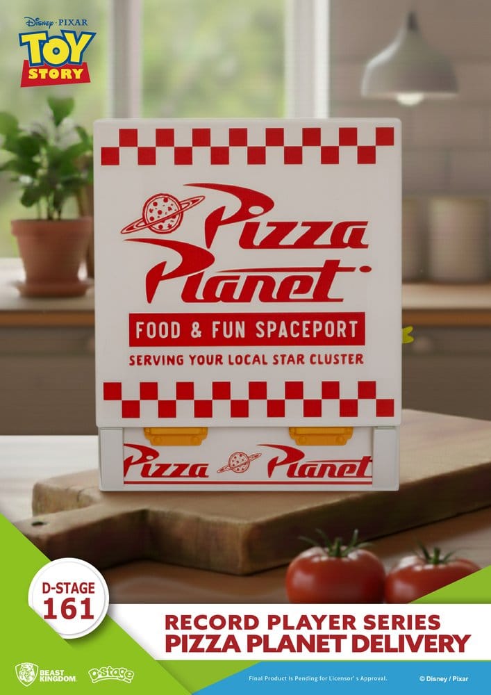 Toy Story Record Player Series PVC Figur Pizza Planet Delivery 12 cm Image 6