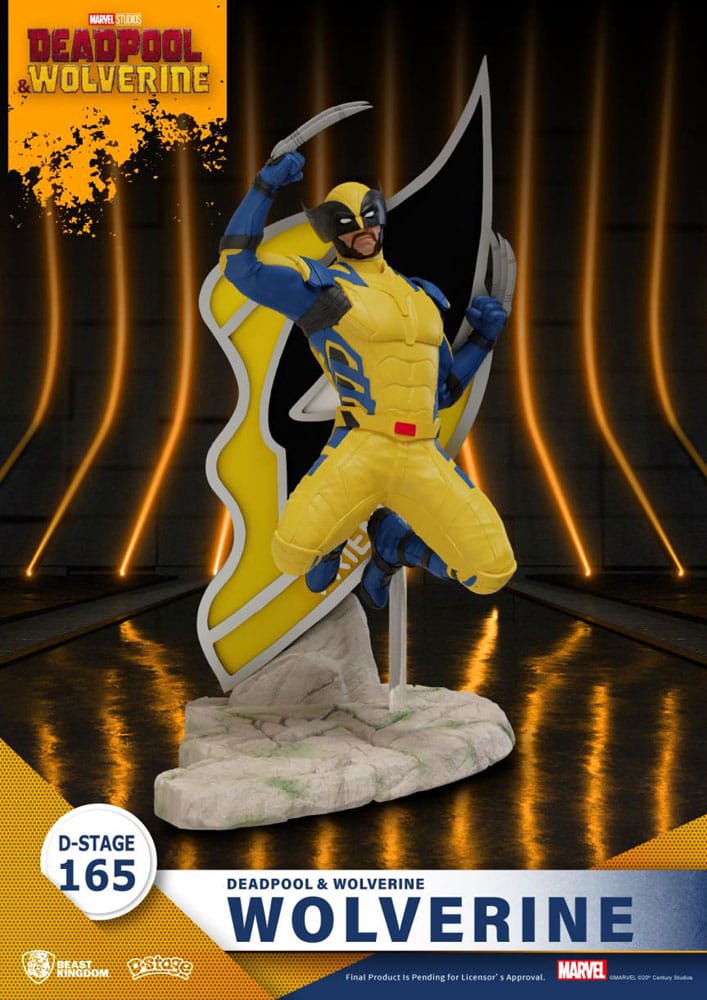 Deadpool 3 D-Stage PVC Diorama Wolverine 16 cm Image 1