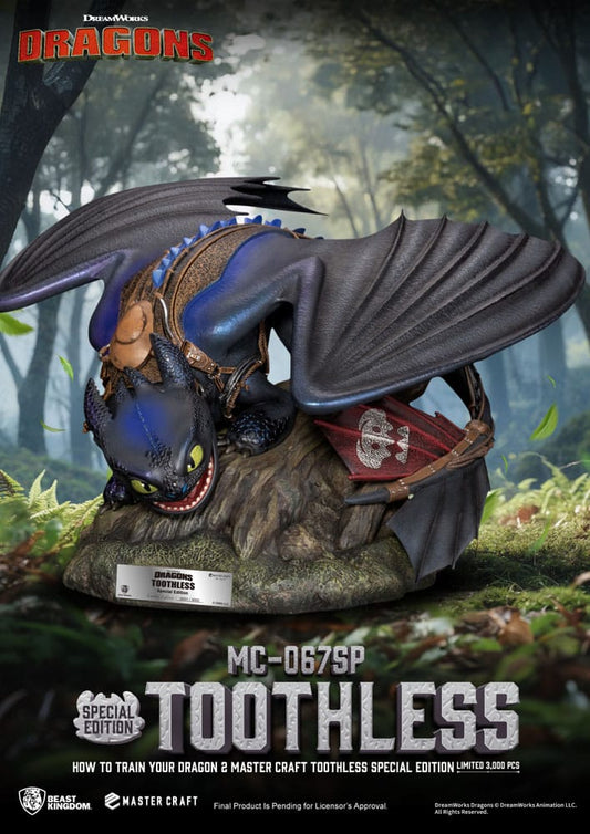 Drachenzähmen leicht gemacht 2 Master Craft Statue Toothless 38 cm Image 2