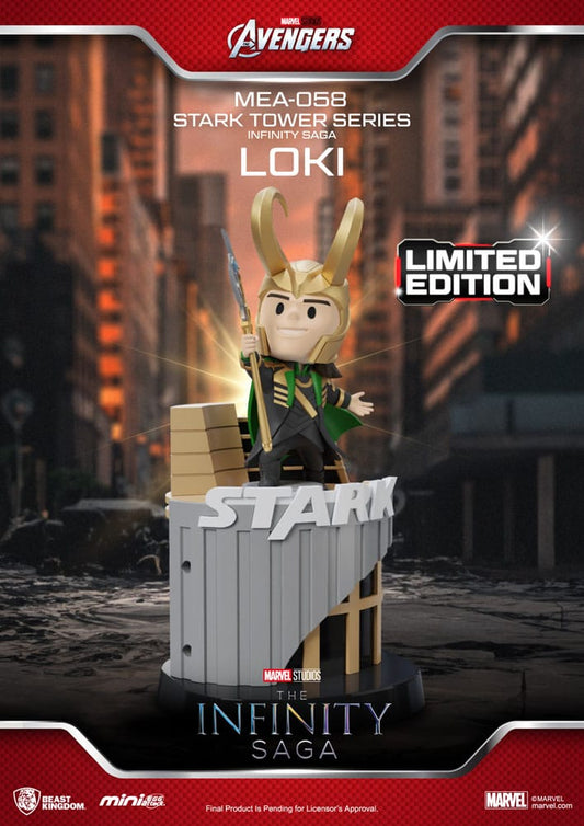 Marvel Mini Egg Attack Figuren The Infinity Saga Stark Tower series Loki 12 cm Image 2