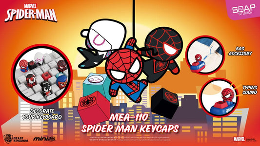 Spider Man Mini Egg Attack Blind Box Figuren keycaps Sortiment 5 cm (6) Image 2