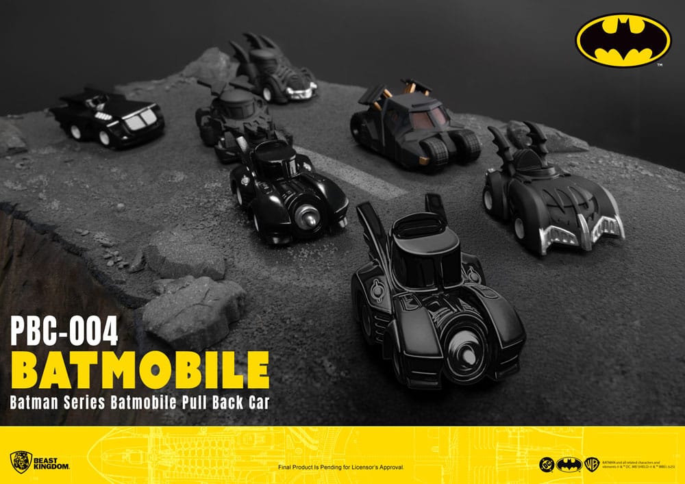 Batman Pull Back Car Series Rückzug-Autos Blind Box 6er-Pack Image 4
