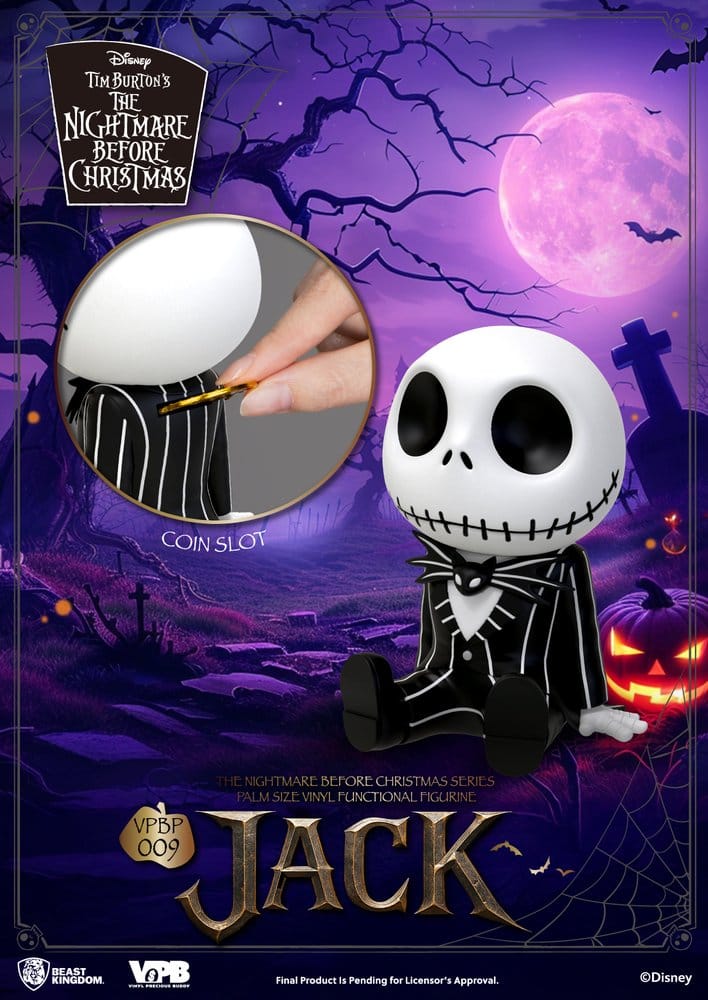 The Nightmare Before Christmas Palm Size Figur Spardose Jack 12 cm Image 8