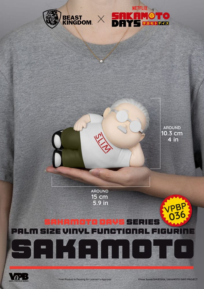 Sakamoto Days Piggy Vinyl Spardose Taro Sakamoto 14 cm Image 5