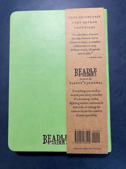 Notizbuch A5 Player's Journal Sage Green Shield Image 2