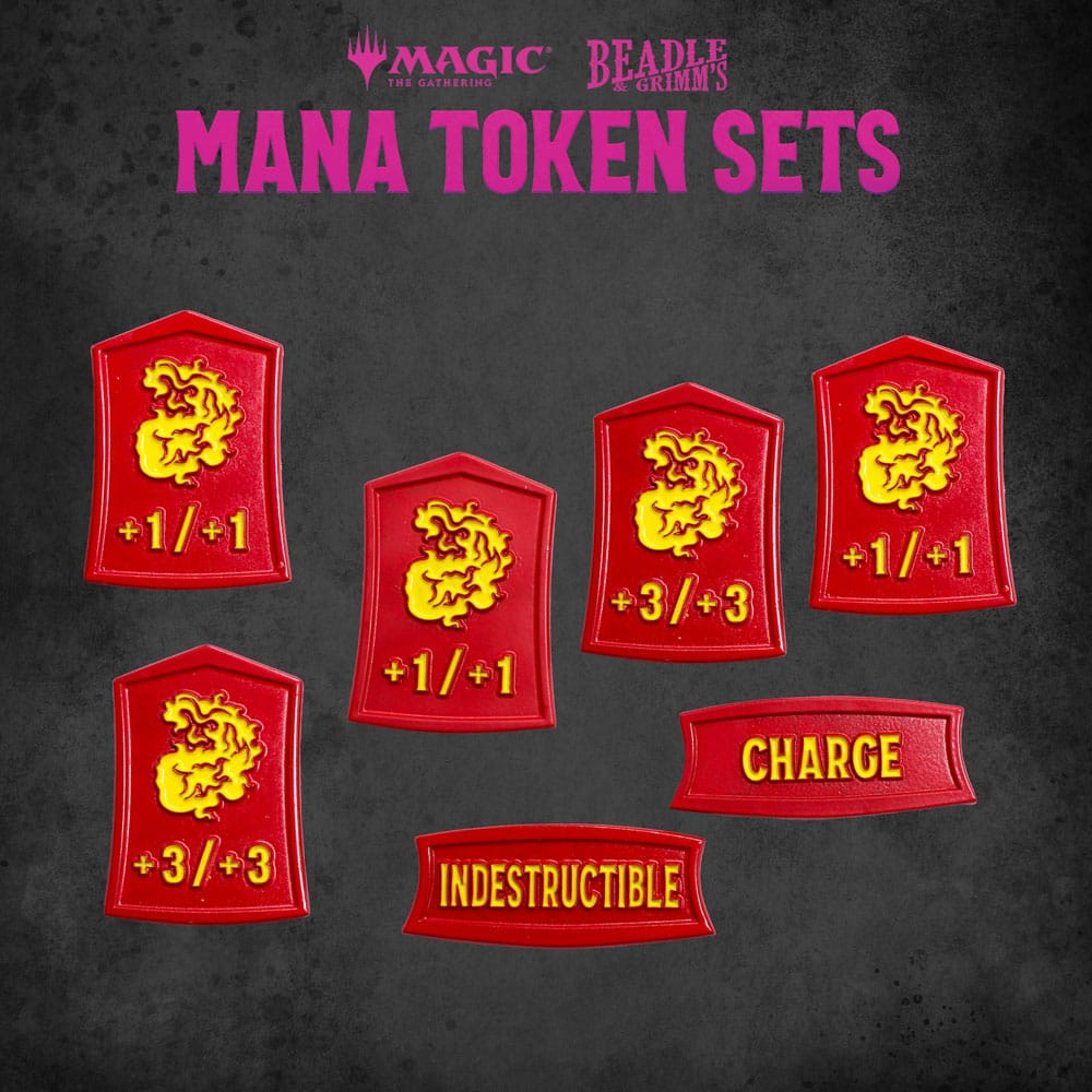 Magic the Gathering Dice and Token Pack Red Mana Image 6