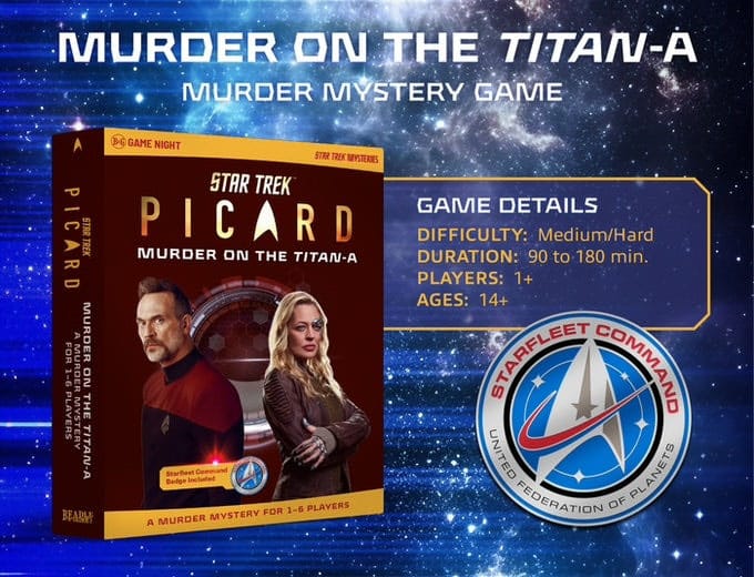 Star Trek: Picard Murder Mystery Game Murder on the Titan-A *Englische Version* Image 3