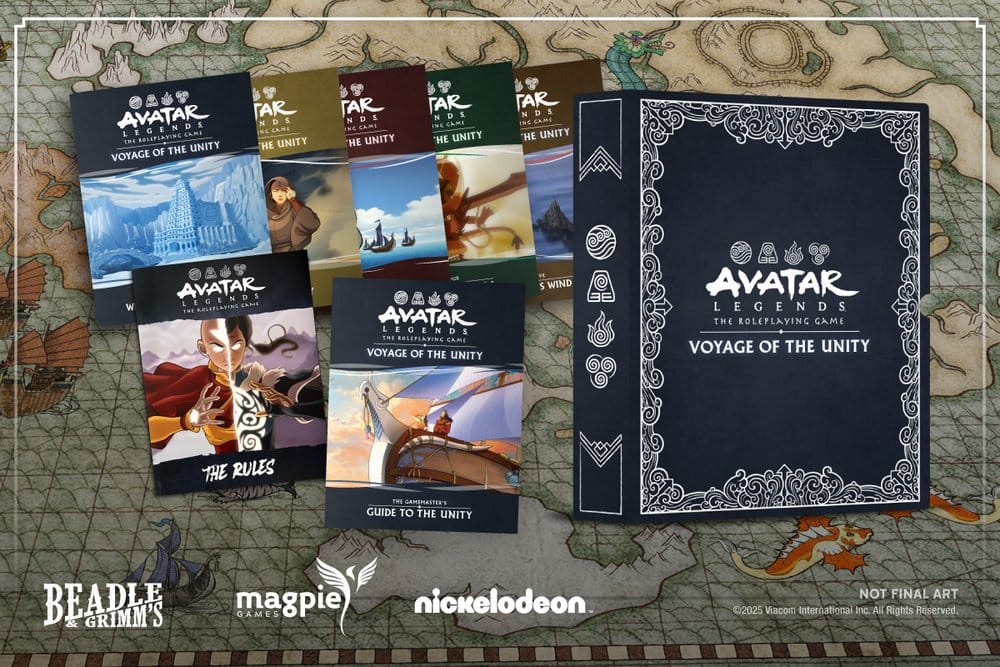 Avatar Legends Abenteuerserie Voyage of the Unity *Englische Version* Image 2