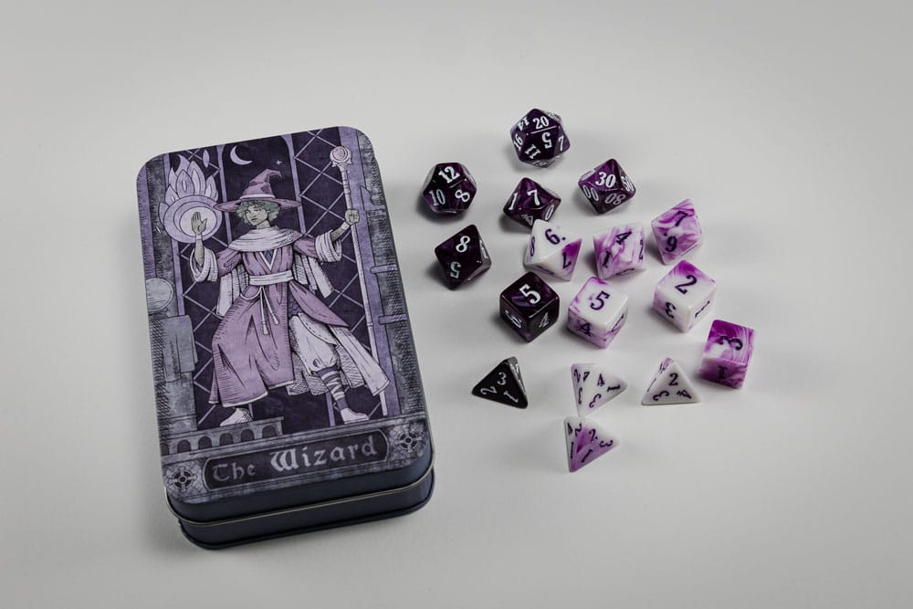 Character Class Classic RPG Würfel Set Wizard (14) Image 1