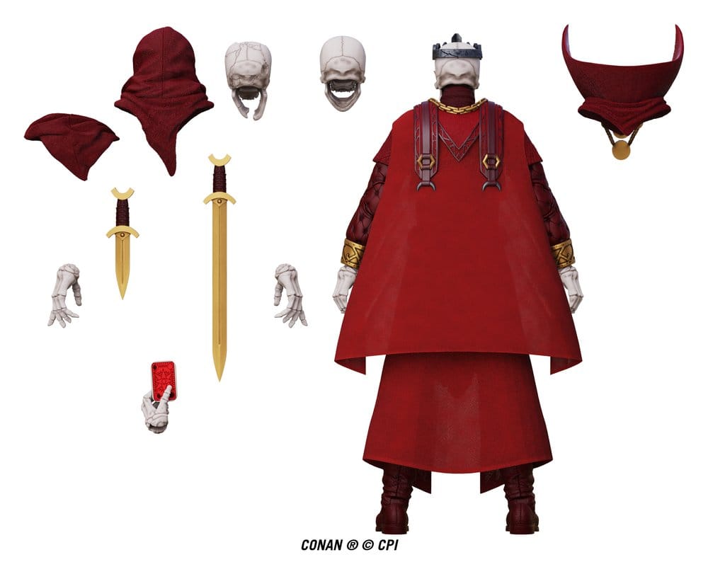 Conan Epic H.A.C.K.S. Actionfigur 1/12 Thulsa Doom: Undead Sorcerer Image 8