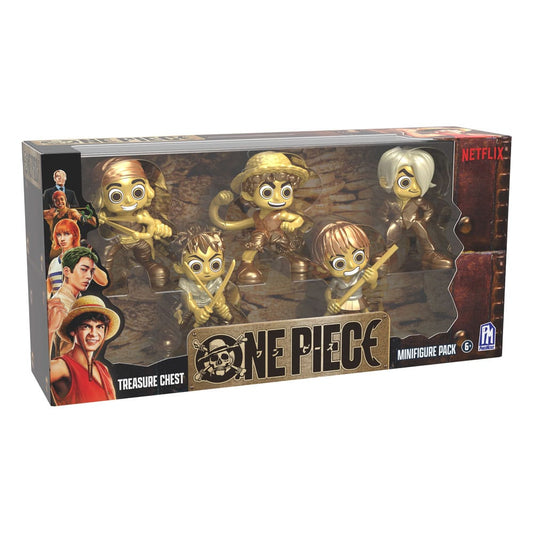 One Piece Minifiguren Set Gold 6 cm Image 2