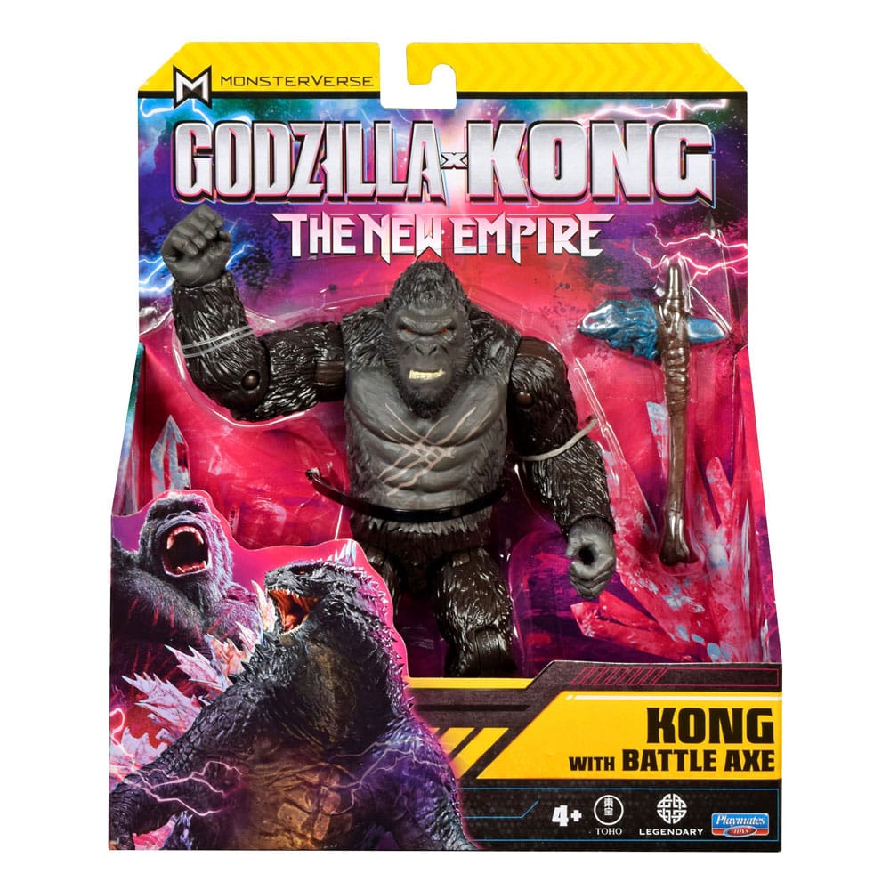Godzilla x Kong: The New Empire Actionfigur Kong with Battle Axe 15 cm Image 2