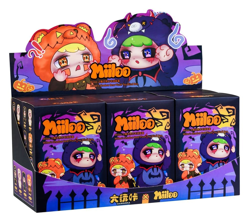 Miiloo Plüschfiguren Halloween Blind Box Display (6) Image