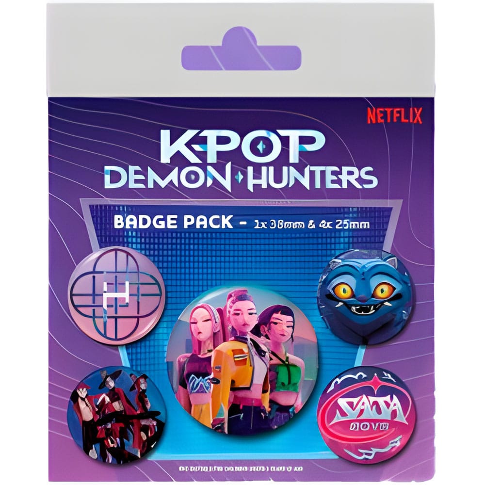 KPop Demon Hunters Ansteck-Buttons 5er-Pack Image