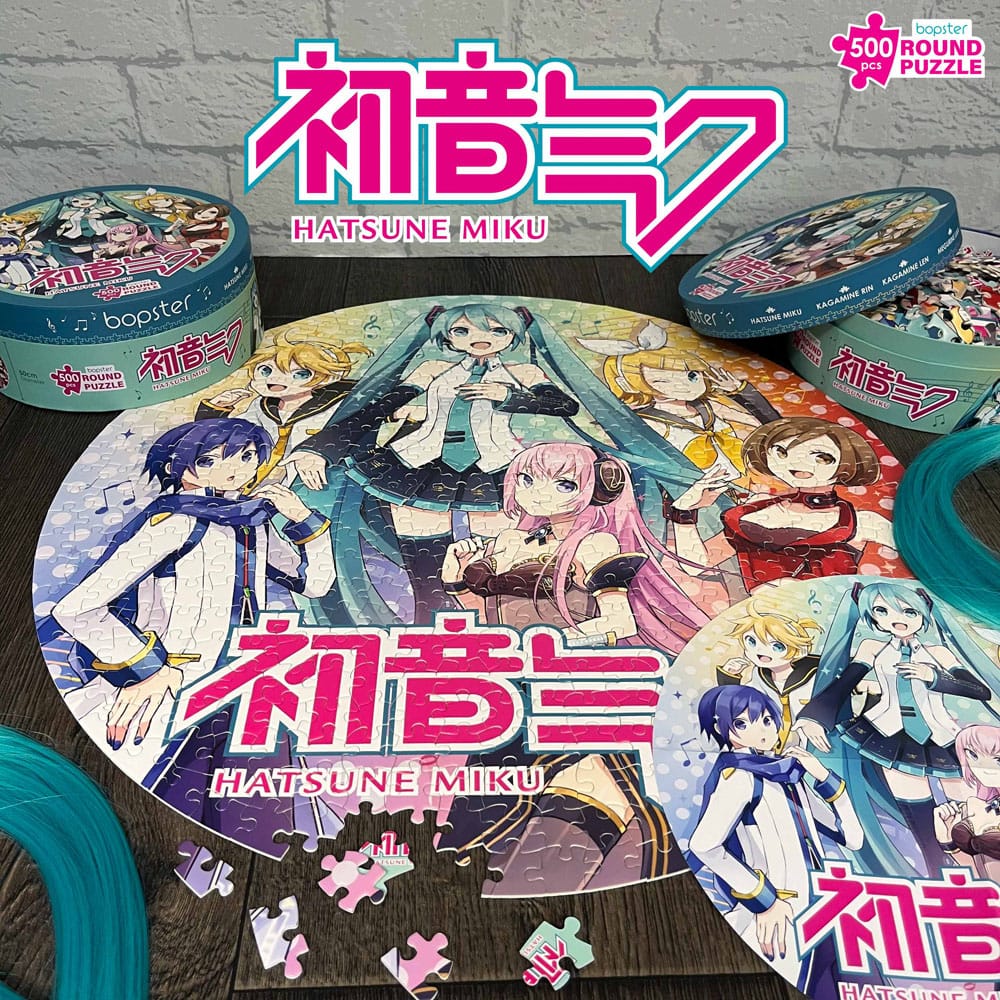 Hatsune Miku Jigsaw Puzzle Rund 500 Teile Image 9