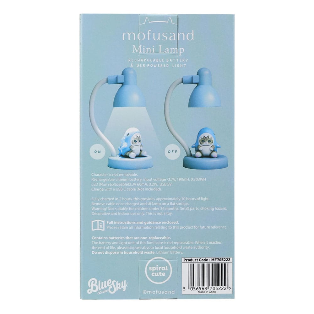 Mofusand Mini LED-Lampe mit Figur 11 cm Image 3