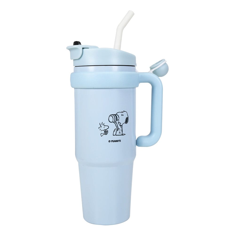 Peanuts Thermobecher mit Trinkhalm Snoopy 887 ml Image