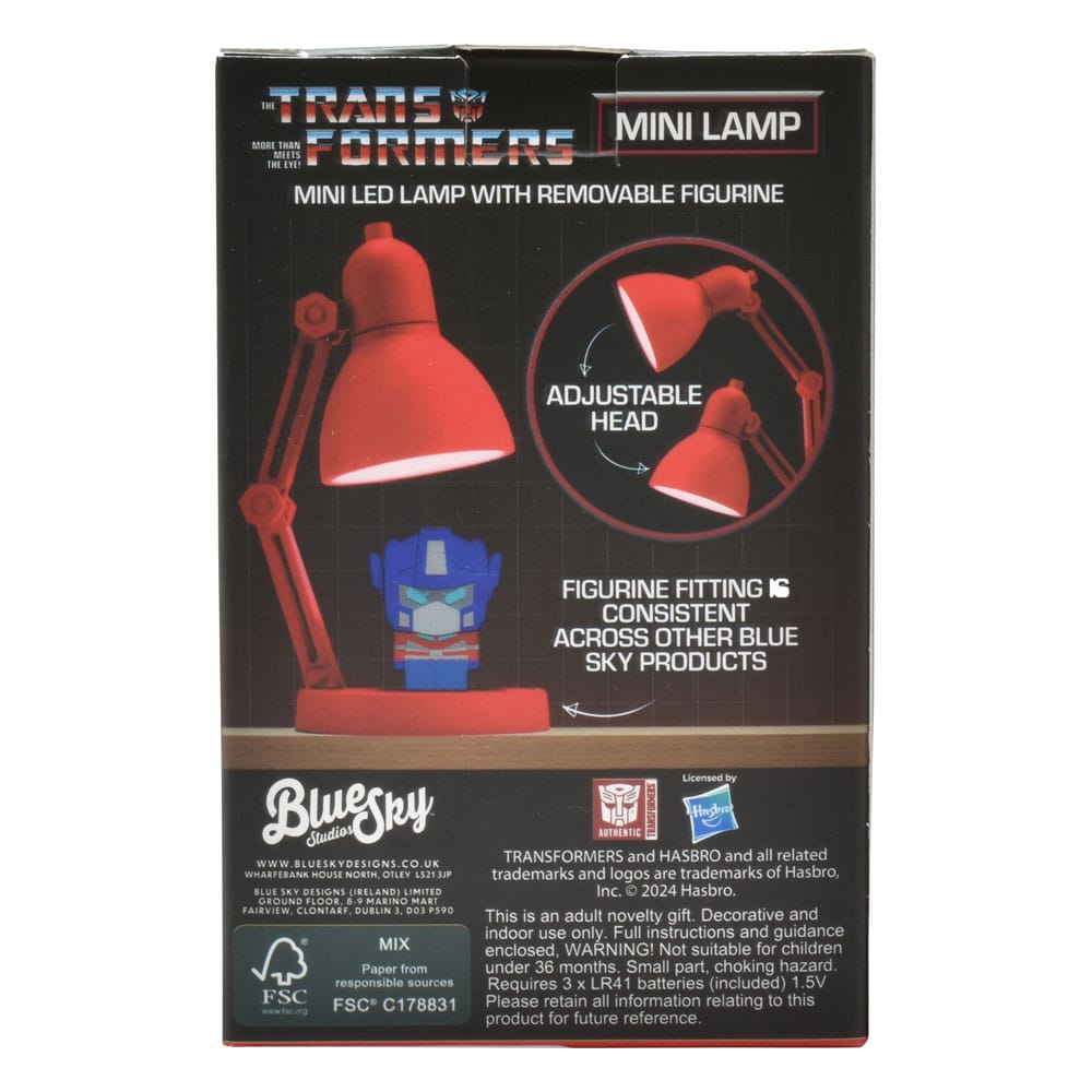 Transformers Mini LED-Lampe mit Figur 10 cm Image 3