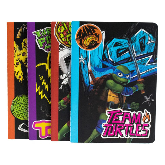 Teenage Mutant Ninja Turtles 4er-Pack Notizbücher Image 2