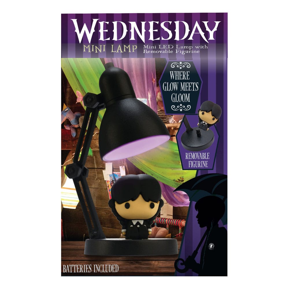 Wednesday Mini LED-Lampe mit Figur 10 cm Image 7