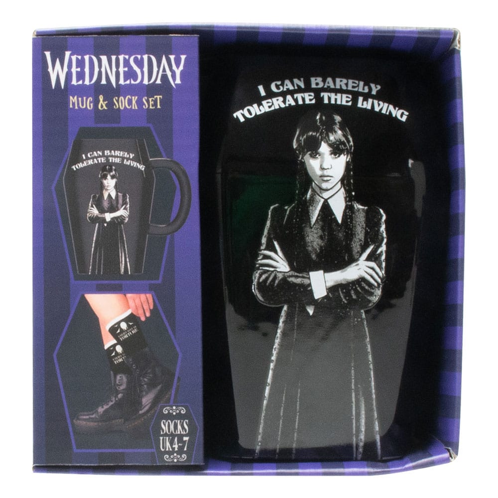 Wednesday Set Tasse und Socken Image 1
