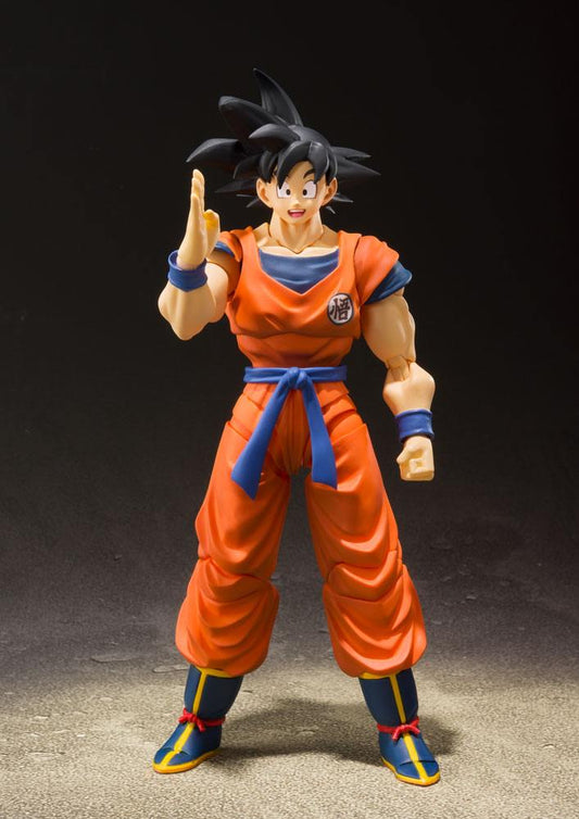 Dragon Ball Z S.H. Figuarts Actionfigur Son Goku (A Saiyan Raised On Earth) 14 cm Image 2