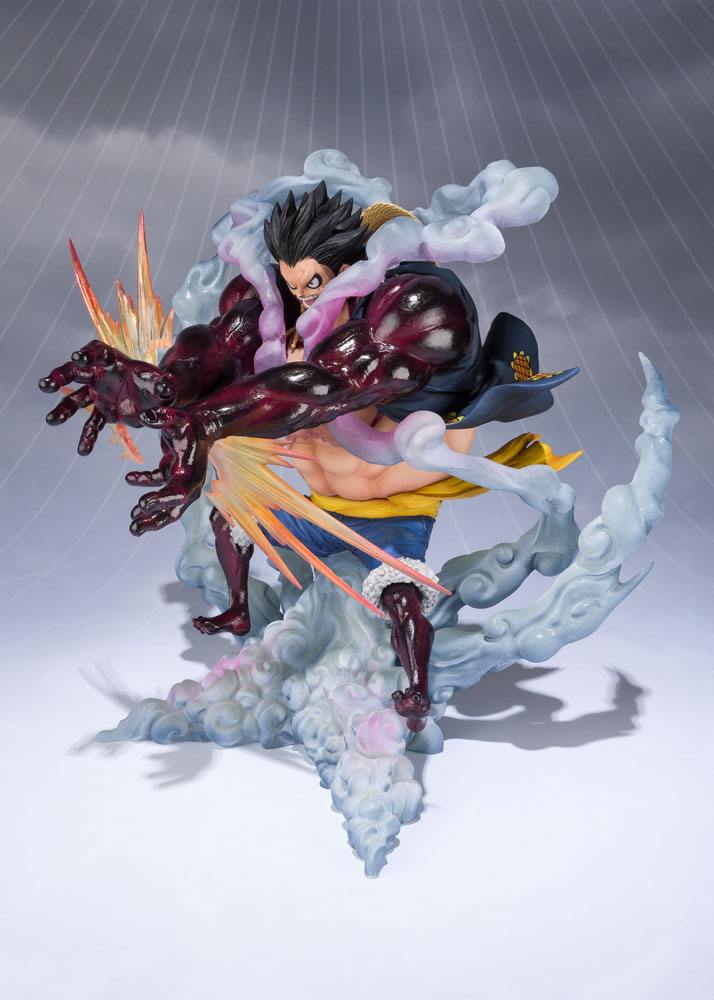 One Piece FiguartsZERO PVC Statue Monkey D. Ruffy Gear 4 Leo Bazooka Reissue 18 cm Image 3