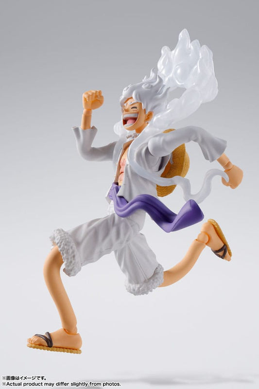 One Piece S.H. Figuarts Actionfigur Monkey D. Ruffy Gear 5 15 cm Image 2