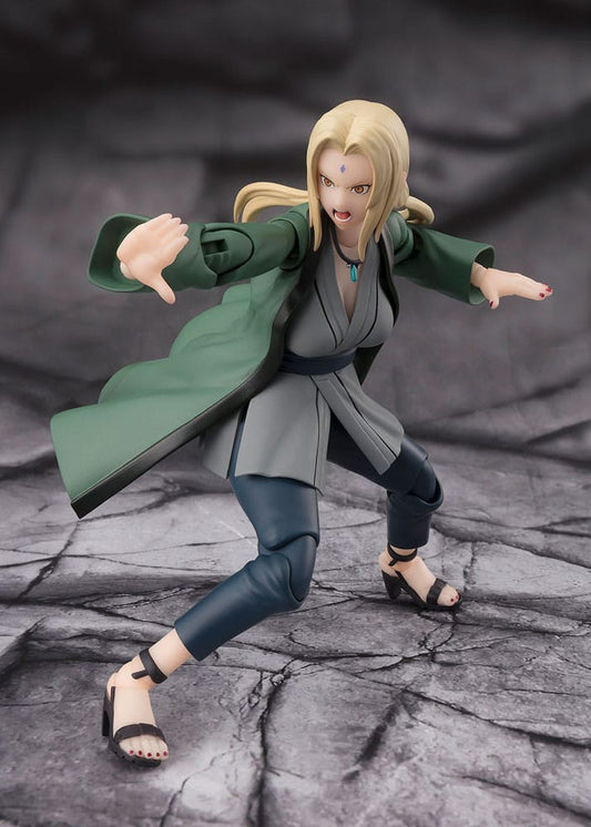Naruto S.H.Figuarts Actionfigur Tsunade The legendary Medical Ninja 14 cm Image 2