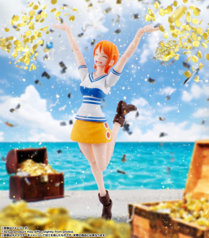 One Piece S.H. Figuarts Actionfigur Nami Romance Dawn 14 cm Image 13