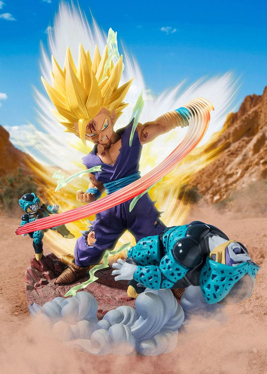 Dragon Ball FiguartsZERO Extra Battle PVC Statue Super Saiyan 2 Son Gohan -Anger Exploding Into Power- 20 cm Image 2