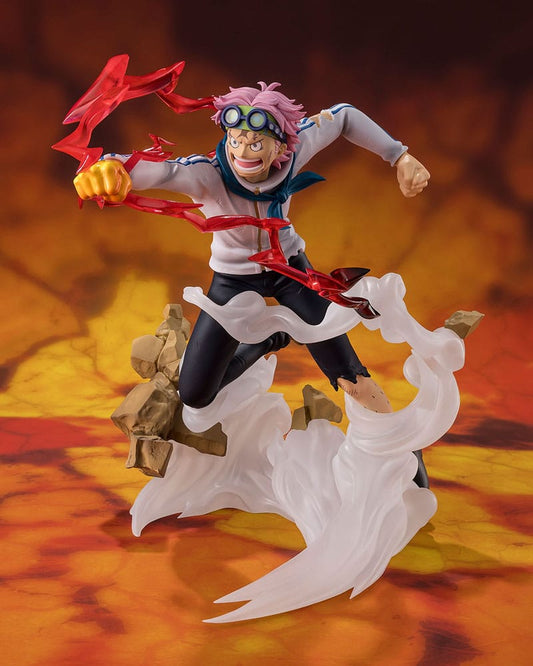 One Piece Figuarts ZERO Extra Battle PVC Statue Koby Honesty Impact 19 cm Image 2